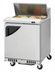 Thumbnail image #1 for Turbo Air Super Deluxe 27-1/2-Inch Front-Breathing 1-Section Sandwich/Salad Prep Table with Solid Door, 8-Pan Top