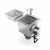 Thumbnail image #1 for Power Soak Silver Soak Drop-In Flatware Cleaner & Soak Sink, 11 Gallon, 208V/60/1