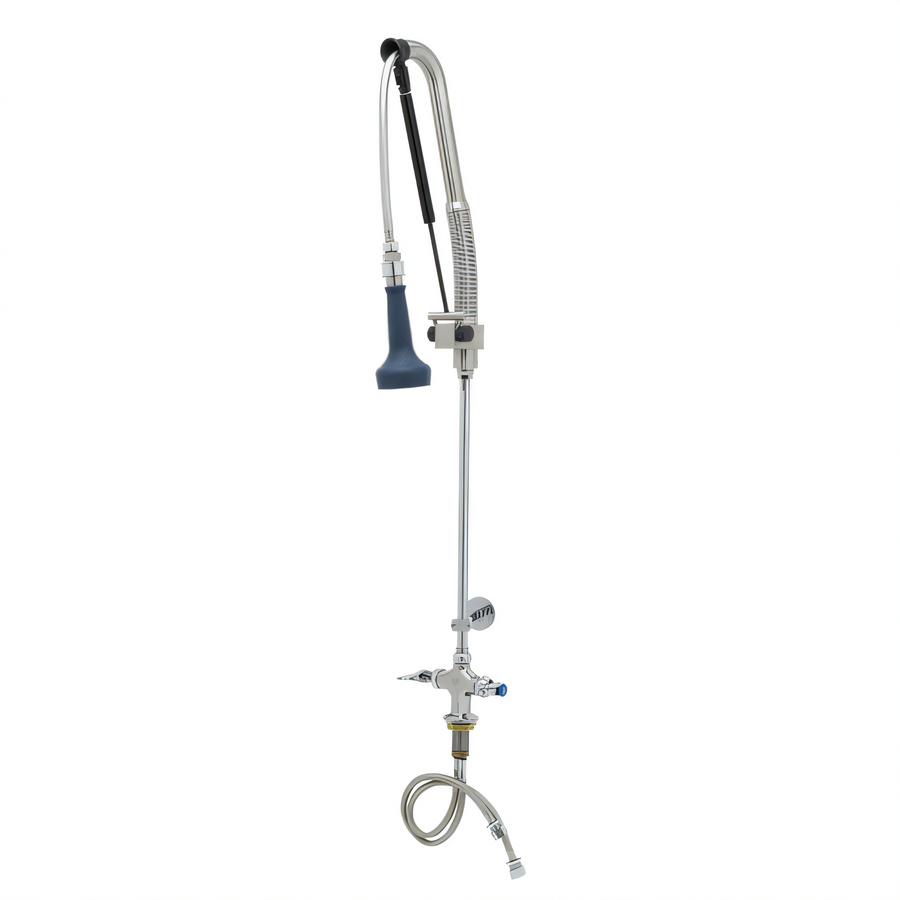 Product image #1 for T&S Brass B-0113-CR-B8P EasyInstall DuraPull Commercial Faucets & Plumbing