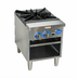 Thumbnail image #1 for Globe Single-Section Heavy-Duty Stainless Steel Gas Stock Pot Range with 2-Ring Cast Iron Grate