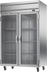Thumbnail image #1 for Beverage-Air Horizon Series Two-Section Reach-In Refrigerator with Glass Doors, 46.88 Cu. Ft., Top-Mounted Self-Contained Refrigeration