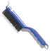 Thumbnail image #1 for Carlisle Sparta® Scratch Brush and Scraper with Carbon Tempered Steel Bristles, Pistol-Grip Handle, 11-1/2 Inch, Blue