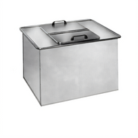 Atlas Metal WB-15 Drop-In Non-Mechanical Ice Chest Without Cold Plate, 19-Inch Wide