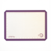 Thumbnail image #1 for Mercer Silicone Half-Size Bake Mat with Printed Measurements — Purple Border, 11-7/8