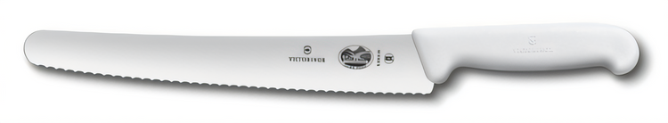 Product image #1 for Victorinox Fibrox® HACCP 10.25-Inch Serrated Bread Knife with White Fibrox Nylon Handle