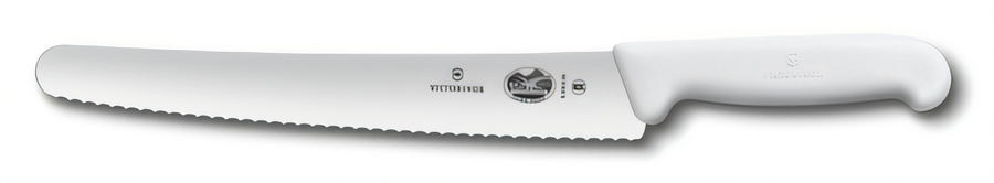 Product image #1 for Victorinox Fibrox® HACCP 10.25-Inch Serrated Bread Knife with White Fibrox Nylon Handle