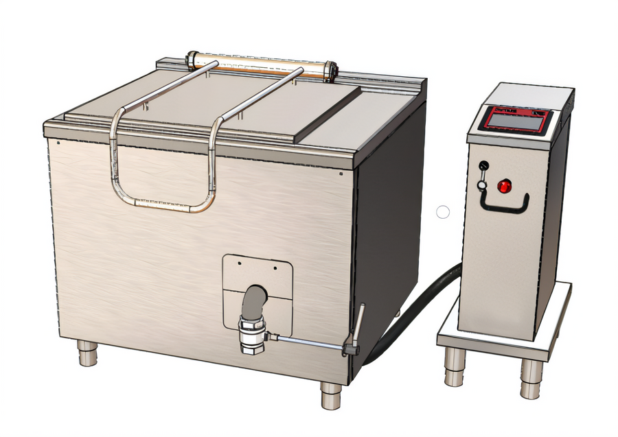 Product image #1 for Firex Multicooker UCPMDE2-48 Double Basin Electric Multicooker, 48 Gallon Capacity Per Basin