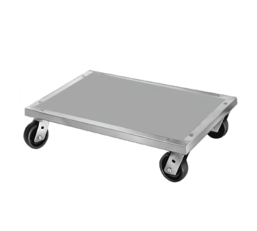 Product image #1 for Channel Manufacturing Solid Top Aluminum Mobile Dunnage Dolly, 28 x 24 x 8 Inches, 1,200 lb Capacity