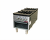 Thumbnail image #1 for IKON Cooking Heavy-Duty Double Grate Natural Gas Stock Pot Range with Storage Cabinet, 160,000 BTU
