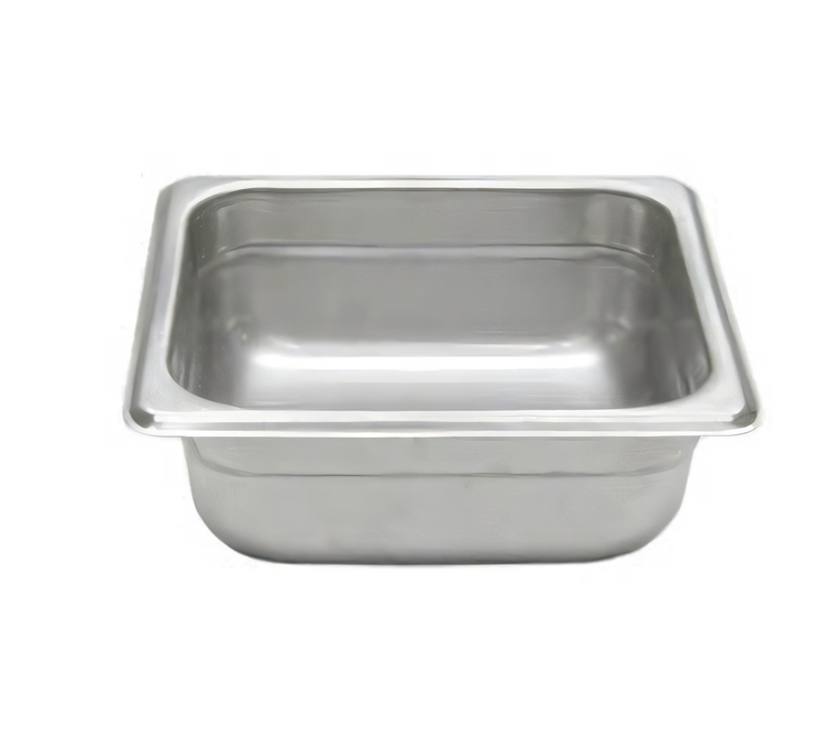 Product image #1 for NestWell 1/6 Size Stainless Steel Steam Table Pan, 2-1/2 Inch Deep, 24 Gauge, Anti-Jam