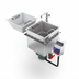 Thumbnail image #1 for Power Soak Silver Soak Weld-In Continuous Motion Silverware Pre-Washing Sink, 11 Gallon, 230V