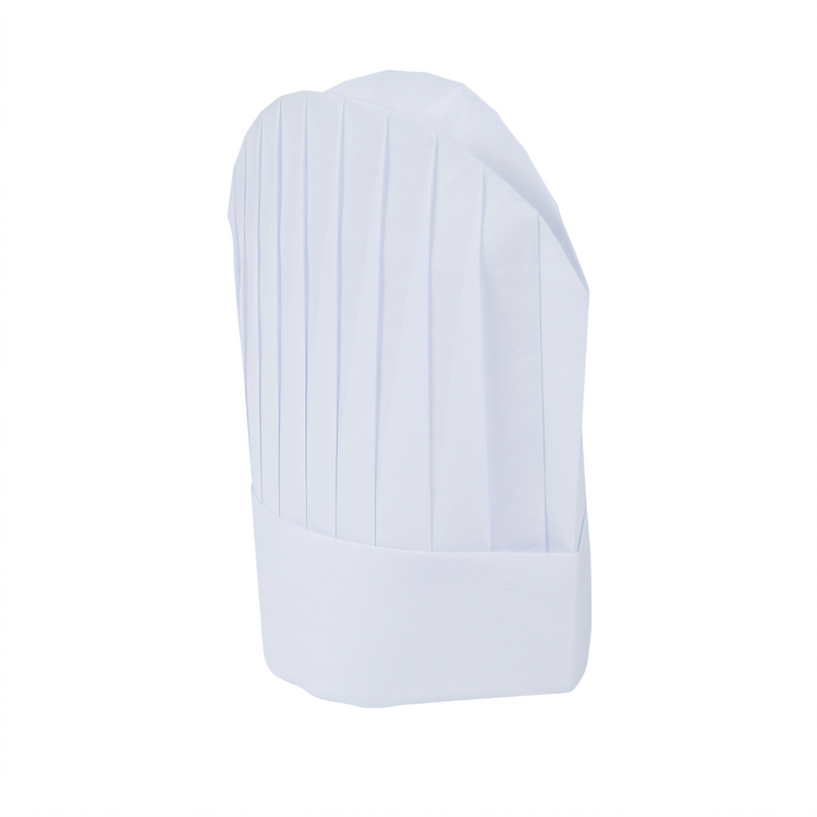 Product image #1 for Mercer Culinary Genesis 8.5-Inch Oval Disposable Chef Toque, White