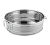 Thumbnail image #1 for American Metalcraft Stainless Steel Round Tub with Handle, 88 oz., Satin and Mirror Finish