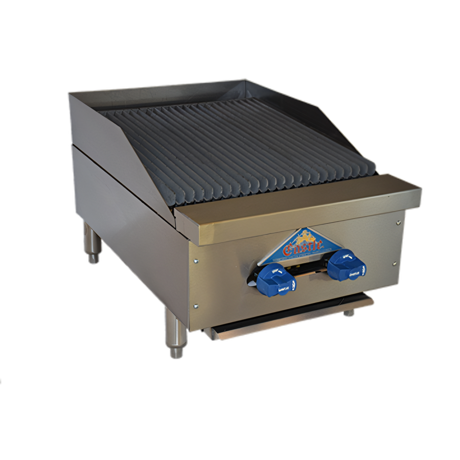 Product image #1 for Comstock-Castle Castle Series 18-Inch Countertop Radiant Gas Char-Broiler, Manual Controls, 18 x 24-Inch Grill Area