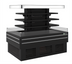 Thumbnail image #1 for Turbo Air 35.01 Cu. Ft. Island Self-Serve Refrigerated Merchandiser, 72-3/8-Inch Wide, 3-Tier, Self-Contained, Black