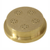 Thumbnail image #1 for Omcan #21 Tagliatelle Brass Pasta Die, 1.8 mm