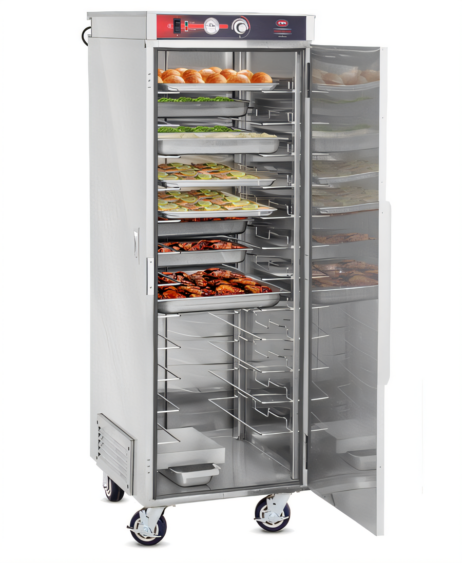 Product image #1 for FWE ETC-UA-12HD Full Height Non-Insulated Humidified Heated Transport Cabinet, 12 Universal Tray Slides