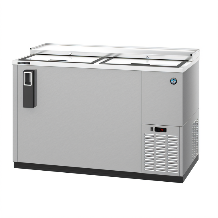 Product image #1 for Hoshizaki CC50-S Two-Section Reach-In Bottle Cooler, 14.4 Cu. Ft., Side-Mounted Self-Contained Refrigeration