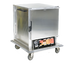 Thumbnail image #1 for Panco Narrow Half-Size Heated Holding Cabinet with Solid Door and Wire Universal Slides