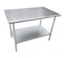 Thumbnail image #1 for Serv-Ware T3060CWP-16S Stainless Steel Prep Tables