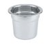 Thumbnail image #1 for Vollrath Miramar Decorative Round Soup Inset, 7 Quart, 18-8 Stainless Steel, Mirror Finish