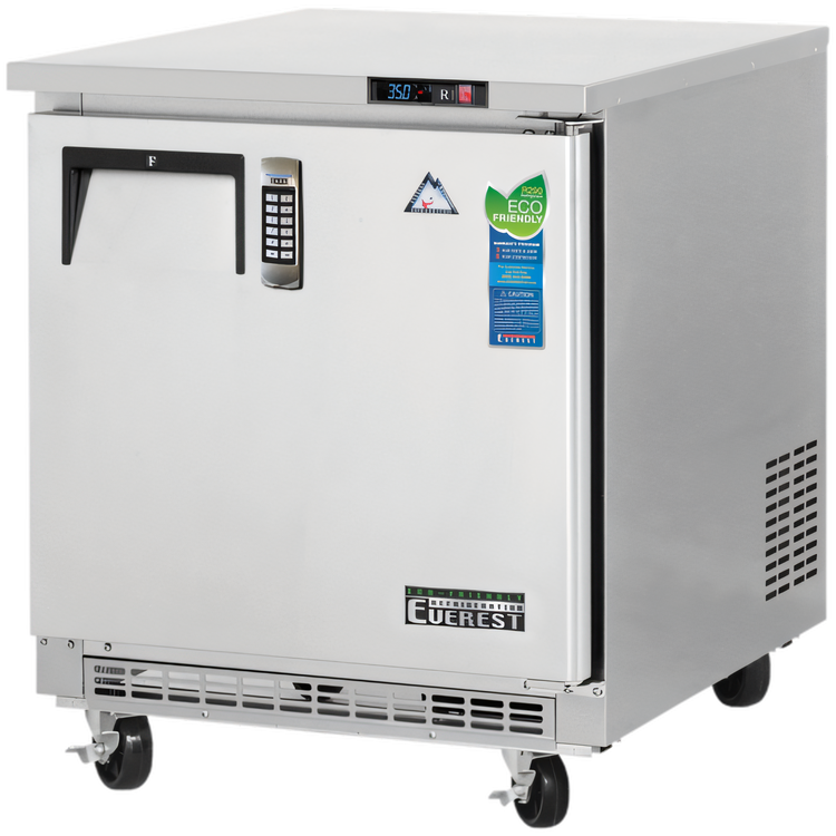 Product image #1 for Everest Refrigeration ETBF1-LAB Laboratory Worktop Freezer with Stainless Steel Top, 7.5 Cu. Ft., Solid Door