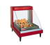 Thumbnail image #1 for Hatco Glo-Ray Designer Heated Display Case with Humidity, Curved Glass Countertop Hot Food Display, 1-Pan Single Shelf