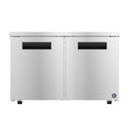 Thumbnail image #1 for Hoshizaki Steelheart UF48B-LP 48-Inch Two-Section Undercounter Reach-In Freezer, Stainless Steel, Solid Hinged Doors, 12.0 Cu. Ft.