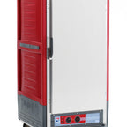 Thumbnail image #1 for Metro C5 Insulation Armour C537-HFS-L 3/4-Height Mobile Heated Holding Cabinet, Solid Door, 27 Full-Size Pan Capacity