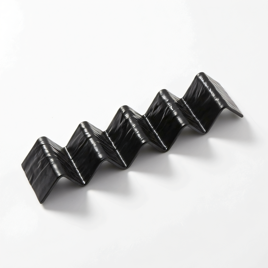 Product image #1 for American Metalcraft Faux Slate Melamine Taco Holder, Black, 13-1/4 Inch, 4 or 5 Compartments