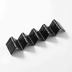 Thumbnail image #1 for American Metalcraft Faux Slate Melamine Taco Holder, Black, 13-1/4 Inch, 4 or 5 Compartments