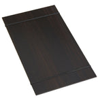 Thumbnail image #1 for American Metalcraft CBR15 Espresso Wood Rubber Band Menu Board, 9 x 15-1/2 Inches Case of 24
