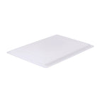 Thumbnail image #1 for Winco PFHW-C Food Storage Box Cover, 18 x 12 in, Polypropylene, White Case of 6