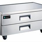 Thumbnail image #1 for Hurakan 60-Inch Two-Drawer Chef Base Refrigerator, 12.7 Cu. Ft., Self-Contained Side-Mounted Refrigeration