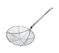 Heavy Duty 9-Inch Spiral Wire Skimmer, Nickel Plated