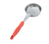 Thumbnail image #1 for Jacob's Pride® 8 oz Perforated Round Bowl Spoodle Portion Control Serving Spoon with Orange Handle