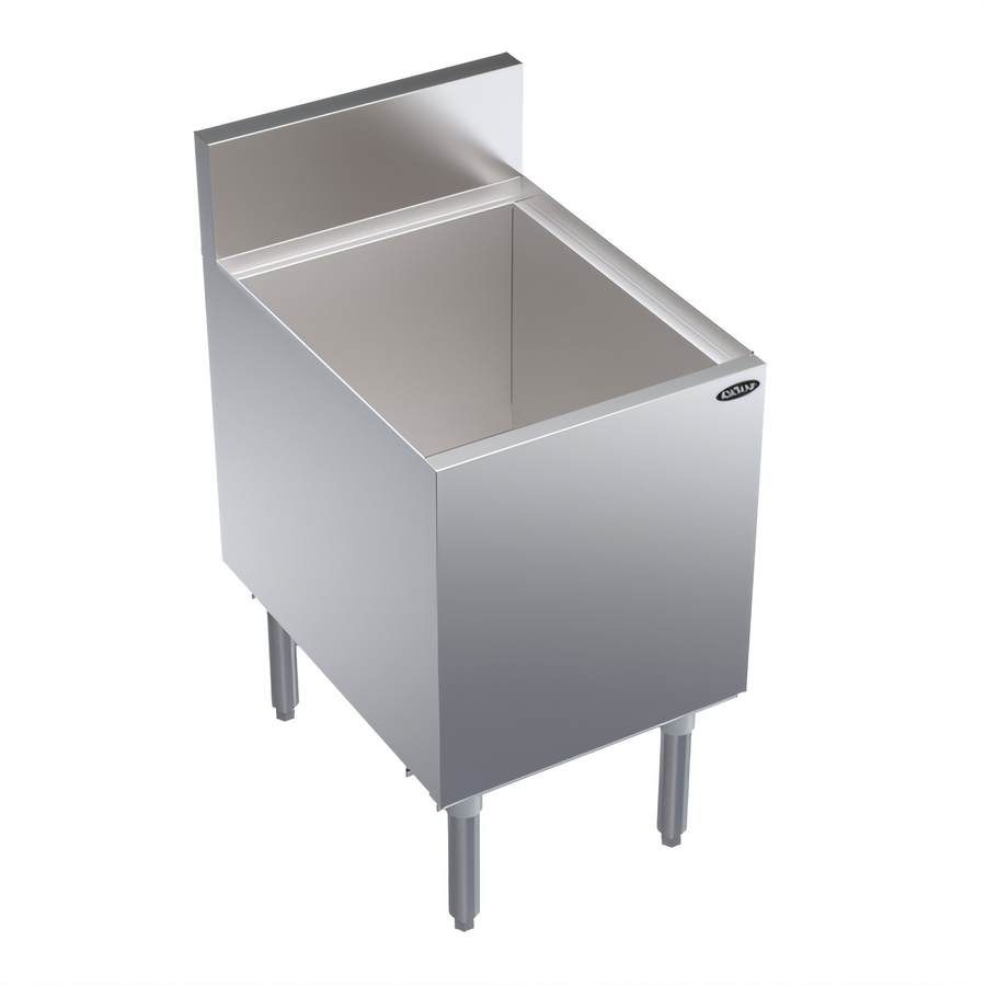Product image #1 for Krowne Royal Series Built-In Underbar Ice Bin/Cocktail Unit with 7-Circuit Cold Plate, 91-lb Capacity, 18 x 24 Inches