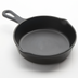 Thumbnail image #1 for 6-Inch Round Black Melamine Fry Pan Server with Handle