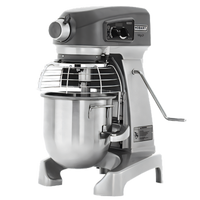 Hobart HL120-40STD Legacy+ 12-Quart Countertop Planetary Mixer with Bowl, Beater, Whip, Dough Arm, and Ingredient Chute