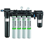 Thumbnail image #1 for Everpure EV943710 Commercial Quad Water Filtration System, 36,000-Gallon Capacity, 6.70 GPM, 0.2-Micron, Scale Reduction