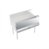 Krowne Royal Series Single 38-Inch Stainless Steel Speed Rail Locking Cover