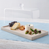 Thumbnail image #1 for American Metalcraft Hampton Collection Sun-Bleached Wood Platter, 14-1/4-Inch