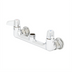 Thumbnail image #1 for Equip 8-Inch Wall Mount Mixing Faucet Body, 8-Inch Centers, Less Nozzle