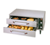 Thumbnail image #1 for Hatco HDW-1R2 Freestanding Stainless Steel Split Drawer Food Warmer, 2 Drawers, Thermostatic Controls