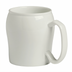 Thumbnail image #1 for Cambro Camwear 8 oz White Ceramic Contoured Mug with Handle