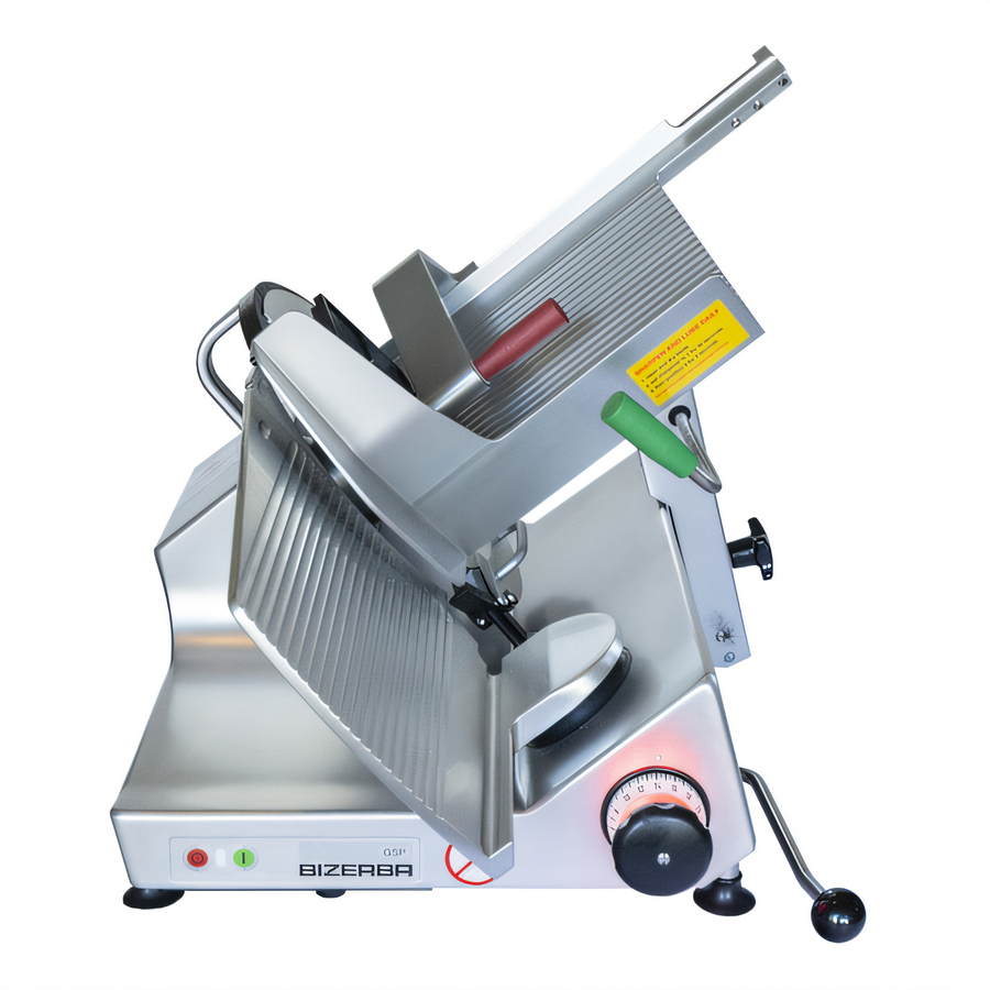 Product image #1 for Bizerba 13-Inch Manual Heavy-Duty Marine Illuminated Safety Meat Slicer, 220V/60Hz