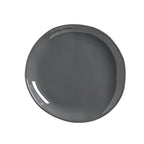 Thumbnail image #1 for American Metalcraft Crave Collection CP9ST 9-Inch Round Coupe Melamine Plate, Black Case of 12