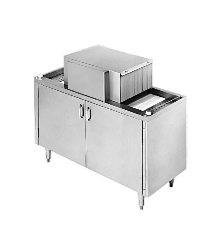 Product image #1 for Champion CG4 Low-Temperature Straight Conveyor Underbar Glasswasher, 48-Inch Cabinet