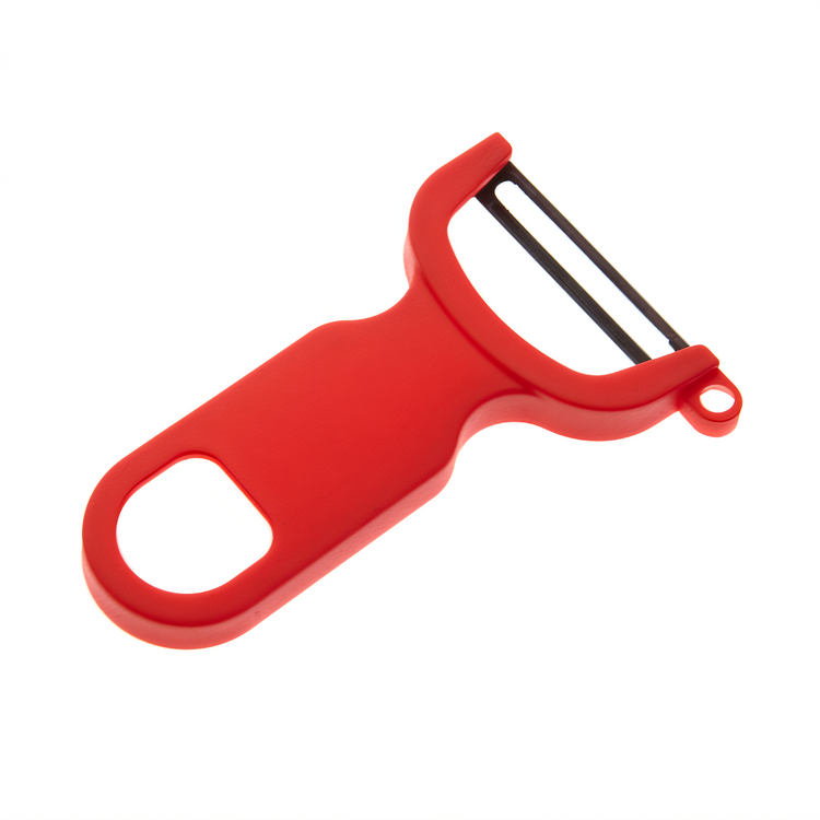 Product image #1 for Mercer Culinary 4-Inch Red Y-Peeler with High-Carbon Steel Blade