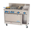 Thumbnail image #1 for Comstock-Castle 48-Inch Stainless Steel Commercial Gas Range with 2 Open Burners, 12-Inch Griddle, 24-Inch Char-Broiler and Oven